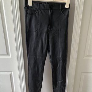 ZARA Black Leather Pants